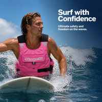 Professional Portable Buoyancy Life Vest for Adults - Rafting, Boating, Diving, and Water Sports