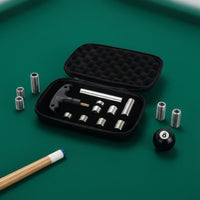 8 Pieces Pool Cue Weight Screw Long-Lasting Billiard Tuning Kit Stainless Steel