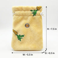 Sugar Glider and Hamster Carrier Pet Pouch with Top Handle, Portable Small Animal Winter Outdoors Pet Bag for Travel Outings