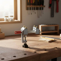 Aluminum Bench Vise Multi-Function Mini Table Vise Compact Mini Table Vice for Desktop, Workbench, Home Workshop