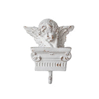 Angel Wall Hook White Cherub Wall Hook Classical for Entryway