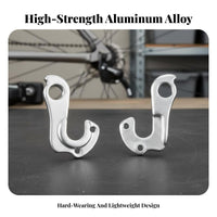 Rear Derailleur Hanger High-Strength Aluminum Alloy Cycle Gear Mech Hanger Cycle Tail Hook Sacrificial Design Bike Tail Hook