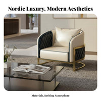 Upholstered Booth with Table and Chairs Nordic Design Upholstered Lobby Seat Modern Aesthetic dense foam Foam Padding