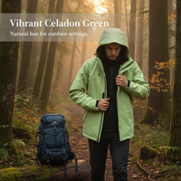Straw Man 3-in-1 Detachable Waterproof Windproof Jacket for Men and Women