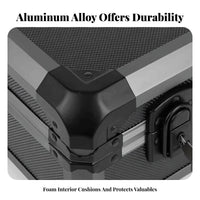 Aluminum Transport Case Large Capacity Protective Container Portable for Field Work