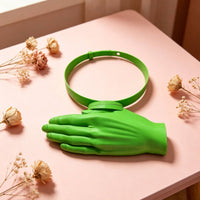 Hand Visor Hat Funny Translucent Plastic Visor Fashionable for Festivals