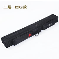 Waterproof Oxford Cloth Fishing Rod Bag Portable Foldable Fishing Tackle Storage