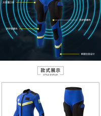 专业水域救援潜水服连体游泳救生员衣服水上乐园救生员工作服漂流