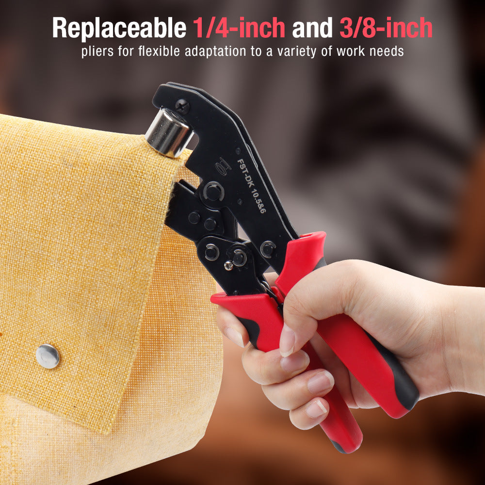 Automatic Hole Punch Eyelet Pliers Set