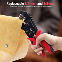 Automatic Hole Punch Eyelet Pliers Set