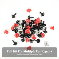 Door Trim Panel Retainers Wide Vehicle Compatibility Wheel Arch Liner Fastener Kit Door Trim Panel Fasteners Direct Replacement