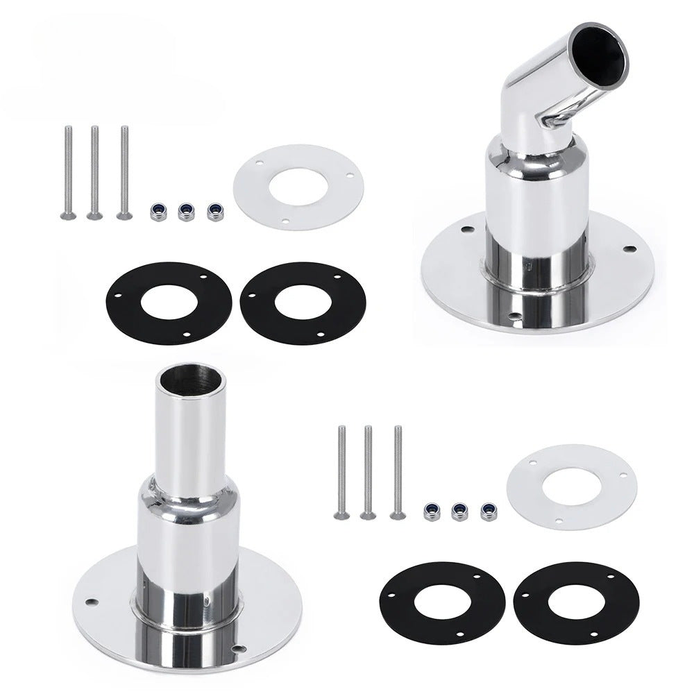 Flange Vent Exhaust Pipe for Marine Parking Heater Steam Smoke Exhaust Pipe Stainless Steel Accessory