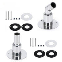 Flange Vent Exhaust Pipe for Marine Parking Heater Steam Smoke Exhaust Pipe Stainless Steel Accessory