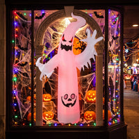 Spooky Halloween Inflatable Ghost Scary Halloween Ghost Inflatable Easy Setup Weather-Resistant for Porch