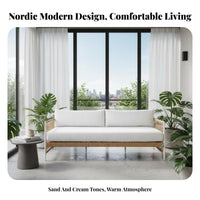 4 Pieces 4-Piece Rope Weave Seating Modern and Design Outdoor Furniture Long-Lasting Frame Thick Cushiony Pads for Balcony