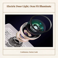 Car door LED projector for Sedan