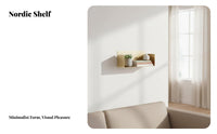 U-Shaped Floating Shelf Easy to Install Floating U-Shelf Multifunctional
