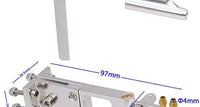 110mm Water Pickup Rudder with 4mm Shaft Bracket Combo for RC Boat