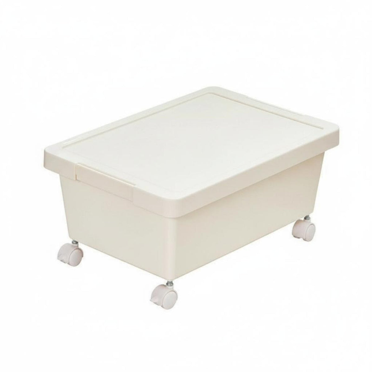 Wheeled Book rolling container With casters Rolling container sturdy for Study Room, Home