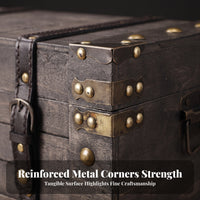 Versatile Wooden Storage Chest