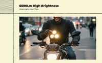 LED Headlight: High/Low Beam