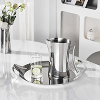 Nordic Stainless Steel Cold Water Pitcher, Large Capacity, Heat Resistant, Explosion-Proof