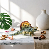 Dimetrodon Model Sturdy for Education Sail-Backed Dinosaur Toy Educational