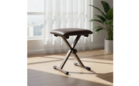 Adjustable Piano Bench Folding Piano Bench Heavy Duty Keyboard Seat for Music Room