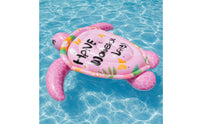 Giant Turtle Pool Lounger Oversized Sea Turtle Lounger Inflatable Inflatable Sit-on Sturdy for Adults, Kids, Beach, Lake