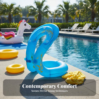 Thickened Material Underarm Swim Buoyancy Aid Leak-Proof Anti-Rollover Swim Float for Babies, Toddlers, Beach