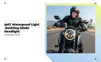 DL250 V-Strom LED headlight upgrade