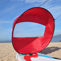 Portable Kayak Sail 42-inch Downwind Paddle Board Sail for Canoes and Inflatables