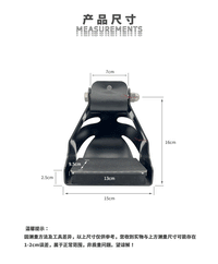 铝合金西部马镫耐力赛马镫安全马镫 骑马马术装备西部安全马镫