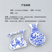 白鹭飞 CDC羽毛夹-折羽器套装 PETG材料Clamp飞蝇绑制工具