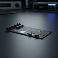 SATA3 M.2 Serial ATA SSD Converter Card Rectangular PCB M.2 to Serial ATA Converter Board Black Computer Accessory