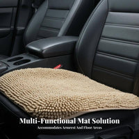 3 Pieces Car Seat Cushion Universal Fit Non-Slip Car Seat Mat for Truck, Drivers