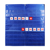 Number Learning Pocket Chart for Toddlers (1-100)
