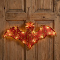 Glittery Nocturnal Flyer Decoration | shiny, Hanging nocturnal flyer, for Halloween