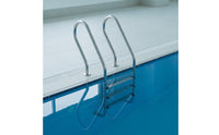 Stainless Steel Pool Ladder Wall-Mounted No-Embed Pool Ladder Resistant Entry and Exit System for Homeowners, Swimming Pools