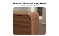 Narrow Wooden Footwear Storage Unit Space-Saving Narrow Shoe Storage Cabinet Large Capacity Household Furniture for Apartment Dwellers, Foyer, Hallway