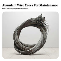 Mountain Bike Brake Wire Rust Withstand Ant Cycle Brake Inner Wire Bike Gear Selector Inner Wire Long-Lasting Stainless Steel