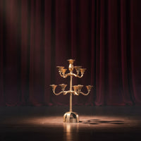 Candlestick Holder Headpiece Symmetrical Costume Accessory Lightweight