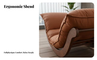 Curved Lounger Lounger Multi-Functional Rocking Chair Small Space Accommodating High Weight Capacity for Balcony, Resting