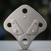 Diverter with Arms Stainless Steel Hardware   for Suspended Activity Park Managers, Route Setters