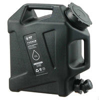 12L PE Outdoor Water Bucket with Tap for Camping and Car Travel