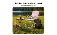 Foldable frogdesign Chair long-lasting Construction Folding Camp Chair with Armrests Includes Carry Bag Camping Equipment Strong Load-Bearing for Beachand travelers, outdoor diningkers, Fishing, outdoor dining, outdoor dinings, journey Trips