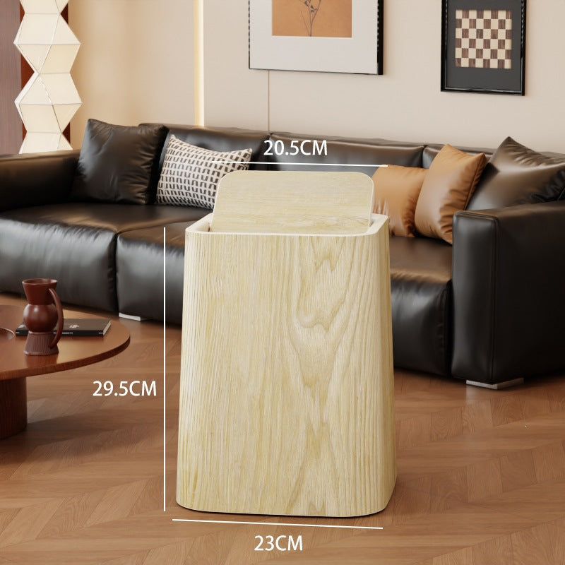 Wood / L with Lid