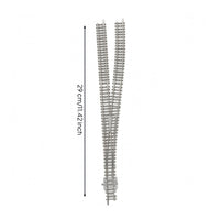 Full-Route N Scale Turnout Mounting Base 1:160 Track Switch Realistic Appearance 1:160 Railway Switch High Conductivity
