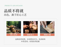 现货木质耳环项链展示架桌面立式可旋转实木复古珠宝首饰收纳架
