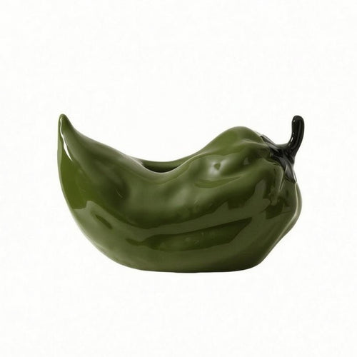 Chili Pepper Tissue Box Decorative Glazed Tissue Holder Home Decor